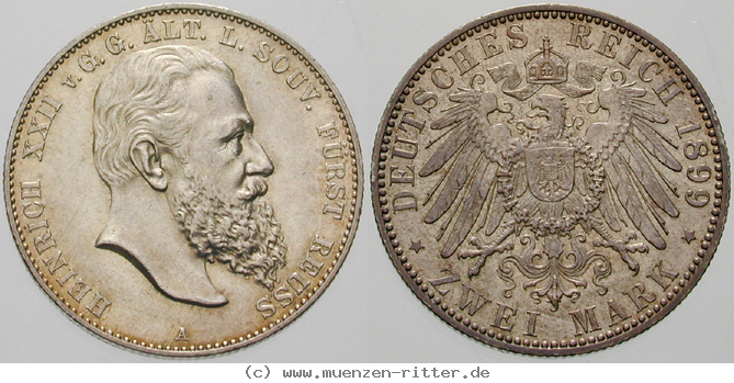 Klicken Sie auf das Bild um es auf Ihrem Rechner zu speichern deutsches-kaiserreich-heinrich-xxii-2-mark/ejae7309.jpg