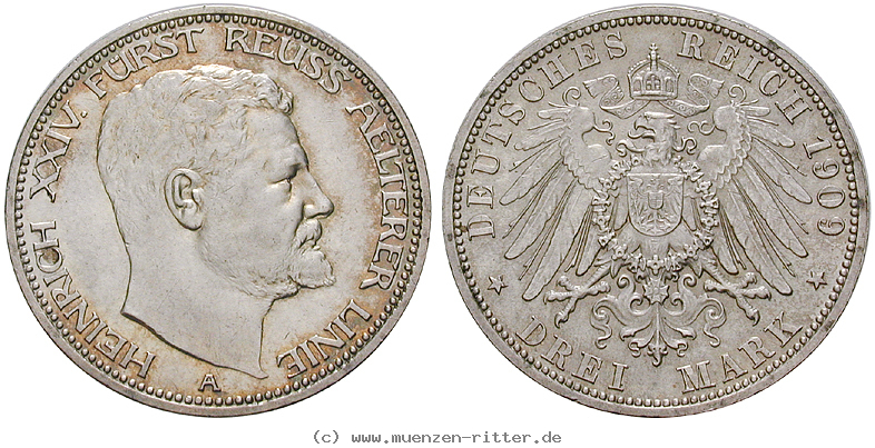 Klicken Sie auf das Bild um es auf Ihrem Rechner zu speichern deutsches-kaiserreich-heinrich-xxiv-3-mark/18189.jpg