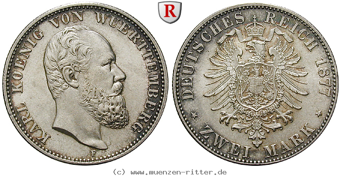 Klicken Sie auf das Bild um es auf Ihrem Rechner zu speichern deutsches-kaiserreich-karl-2-mark/84948.jpg