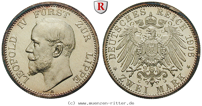 Klicken Sie auf das Bild um es auf Ihrem Rechner zu speichern deutsches-kaiserreich-leopold-iv-2-mark/93537.jpg