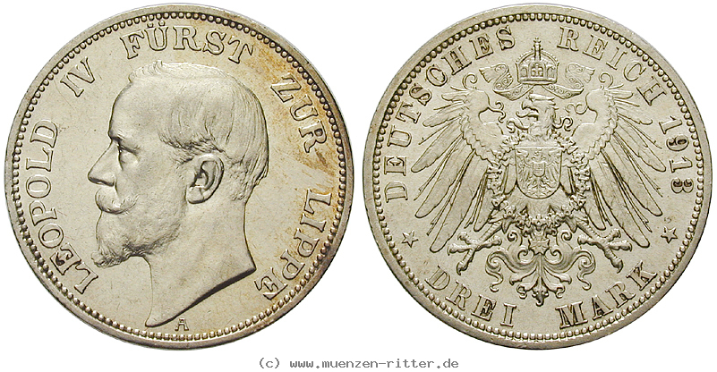 Klicken Sie auf das Bild um es auf Ihrem Rechner zu speichern deutsches-kaiserreich-leopold-iv-3-mark/ejae7252.jpg