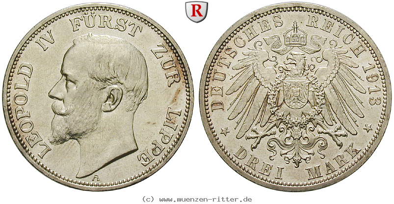 Klicken Sie auf das Bild um es auf Ihrem Rechner zu speichern deutsches-kaiserreich-leopold-iv-3-mark/ejae7635.jpg