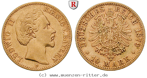 Klicken Sie auf das Bild um es auf Ihrem Rechner zu speichern deutsches-kaiserreich-ludwig-ii-10-mark/23729.jpg