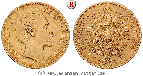 Klicken Sie auf das Bild um es auf Ihrem Rechner zu speichern deutsches-kaiserreich-ludwig-ii-10-mark/32986.jpg