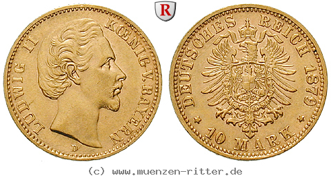 Klicken Sie auf das Bild um es auf Ihrem Rechner zu speichern deutsches-kaiserreich-ludwig-ii-10-mark/32997.jpg