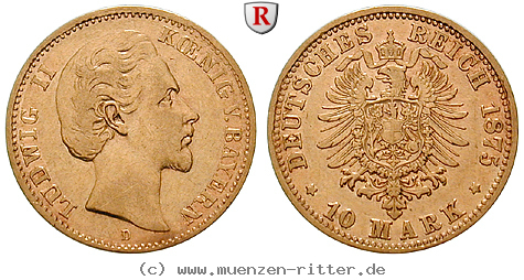 Klicken Sie auf das Bild um es auf Ihrem Rechner zu speichern deutsches-kaiserreich-ludwig-ii-10-mark/97108.jpg