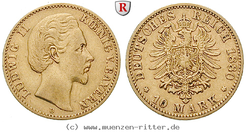Klicken Sie auf das Bild um es auf Ihrem Rechner zu speichern deutsches-kaiserreich-ludwig-ii-10-mark/ejae10623.jpg