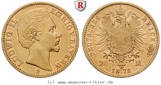 Klicken Sie auf das Bild um es auf Ihrem Rechner zu speichern deutsches-kaiserreich-ludwig-ii-20-mark/17619.jpg