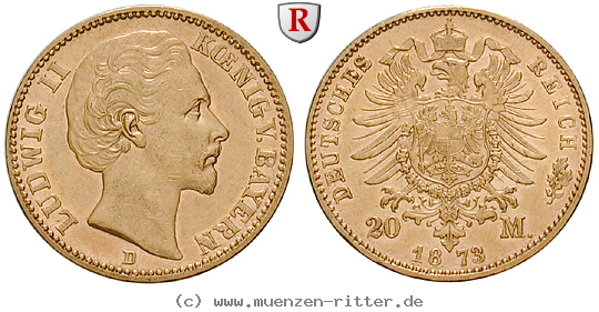 Klicken Sie auf das Bild um es auf Ihrem Rechner zu speichern deutsches-kaiserreich-ludwig-ii-20-mark/17731.jpg