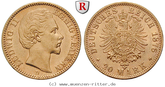 Klicken Sie auf das Bild um es auf Ihrem Rechner zu speichern deutsches-kaiserreich-ludwig-ii-20-mark/27194.jpg