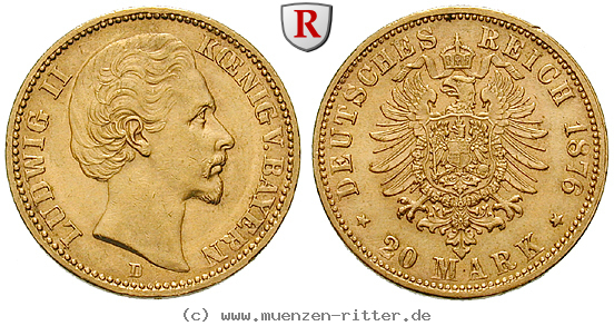 Klicken Sie auf das Bild um es auf Ihrem Rechner zu speichern deutsches-kaiserreich-ludwig-ii-20-mark/33002.jpg