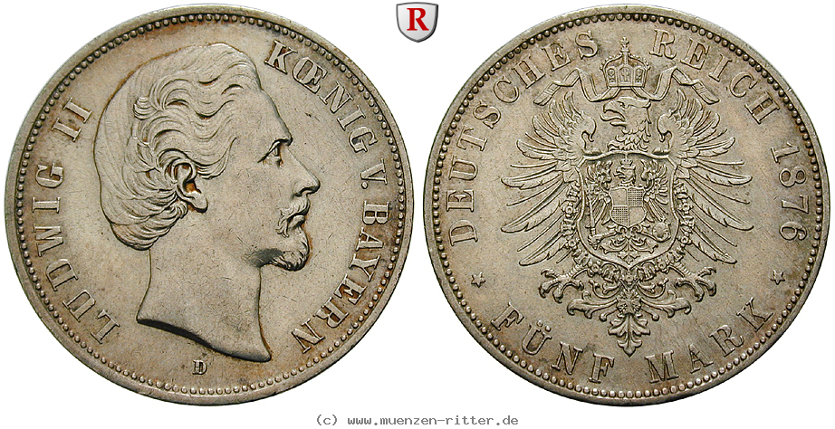 deutsches-kaiserreich-ludwig-ii-5-mark/101592.jpg