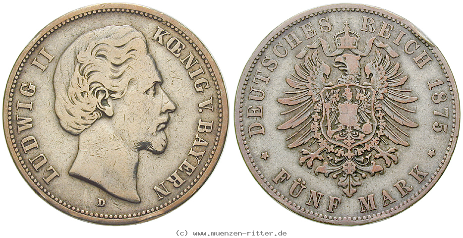 Klicken Sie auf das Bild um es auf Ihrem Rechner zu speichern deutsches-kaiserreich-ludwig-ii-5-mark/33609.jpg