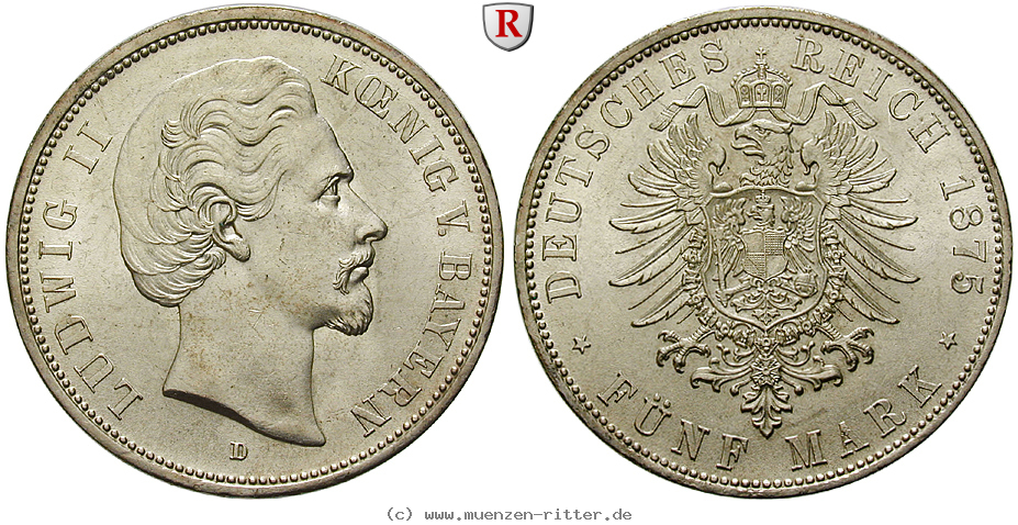 deutsches-kaiserreich-ludwig-ii-5-mark/93516.jpg