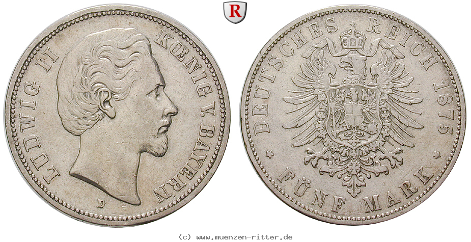 Klicken Sie auf das Bild um es auf Ihrem Rechner zu speichern deutsches-kaiserreich-ludwig-ii-5-mark/ejae9198.jpg