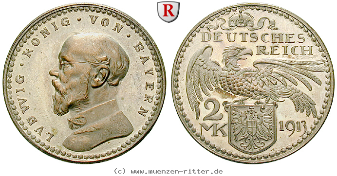 Klicken Sie auf das Bild um es auf Ihrem Rechner zu speichern deutsches-kaiserreich-ludwig-iii-2-mark/37704.jpg