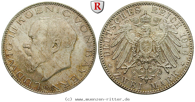 Klicken Sie auf das Bild um es auf Ihrem Rechner zu speichern deutsches-kaiserreich-ludwig-iii-2-mark/89573.jpg