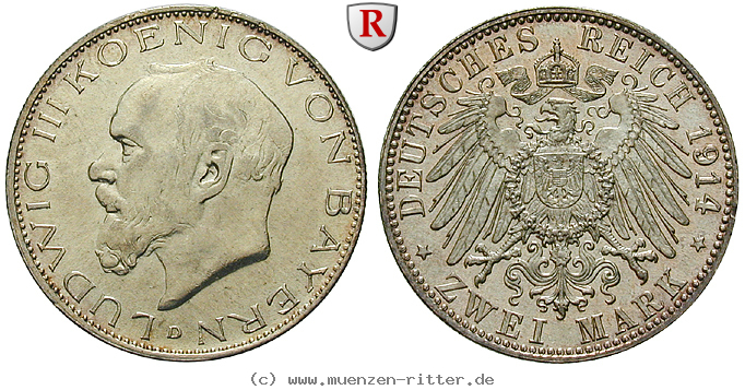 Klicken Sie auf das Bild um es auf Ihrem Rechner zu speichern deutsches-kaiserreich-ludwig-iii-2-mark/93523.jpg