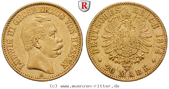 Klicken Sie auf das Bild um es auf Ihrem Rechner zu speichern deutsches-kaiserreich-ludwig-iii-20-mark/101257.jpg