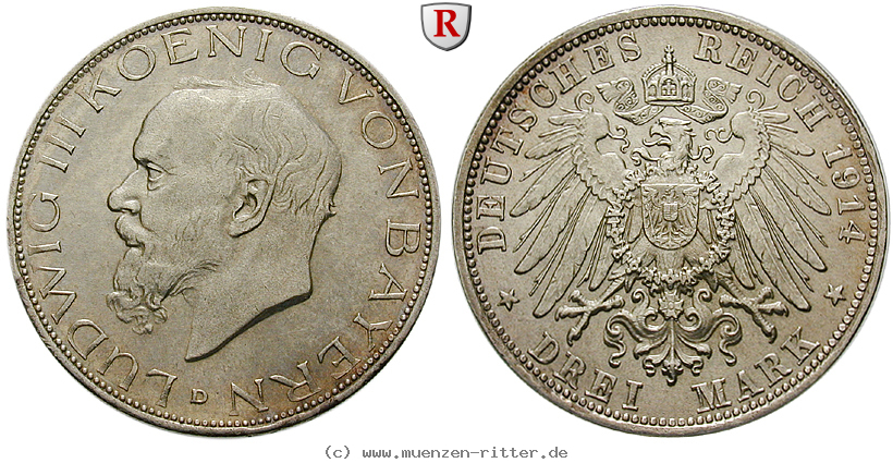 Klicken Sie auf das Bild um es auf Ihrem Rechner zu speichern deutsches-kaiserreich-ludwig-iii-3-mark/101659.jpg