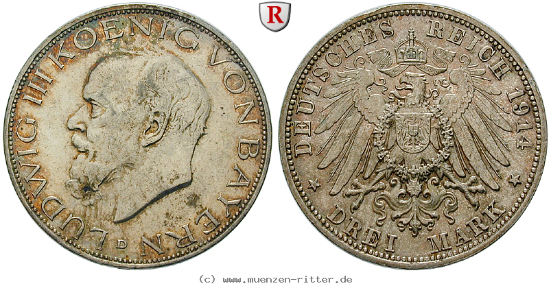 Klicken Sie auf das Bild um es auf Ihrem Rechner zu speichern deutsches-kaiserreich-ludwig-iii-3-mark/57165.jpg
