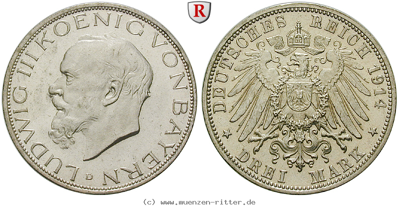 Klicken Sie auf das Bild um es auf Ihrem Rechner zu speichern deutsches-kaiserreich-ludwig-iii-3-mark/84787.jpg