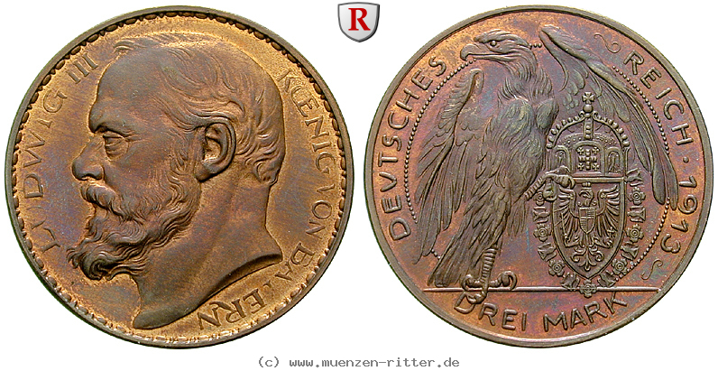 Klicken Sie auf das Bild um es auf Ihrem Rechner zu speichern deutsches-kaiserreich-ludwig-iii-3-mark/84789.jpg