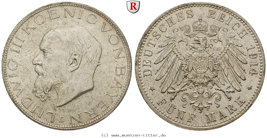 deutsches-kaiserreich-ludwig-iii-5-mark/29048.jpg