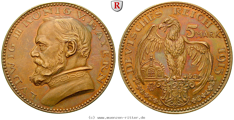 Klicken Sie auf das Bild um es auf Ihrem Rechner zu speichern deutsches-kaiserreich-ludwig-iii-5-mark/58981.jpg