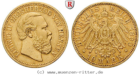Klicken Sie auf das Bild um es auf Ihrem Rechner zu speichern deutsches-kaiserreich-ludwig-iv-10-mark/89514.jpg