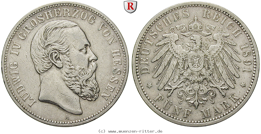 Klicken Sie auf das Bild um es auf Ihrem Rechner zu speichern deutsches-kaiserreich-ludwig-iv-5-mark/70997.jpg