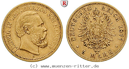Klicken Sie auf das Bild um es auf Ihrem Rechner zu speichern deutsches-kaiserreich-ludwig-iv-5-mark/89516.jpg