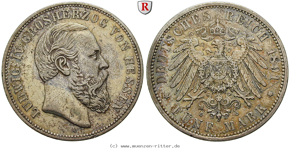 Klicken Sie auf das Bild um es auf Ihrem Rechner zu speichern deutsches-kaiserreich-ludwig-iv-5-mark/94001.jpg