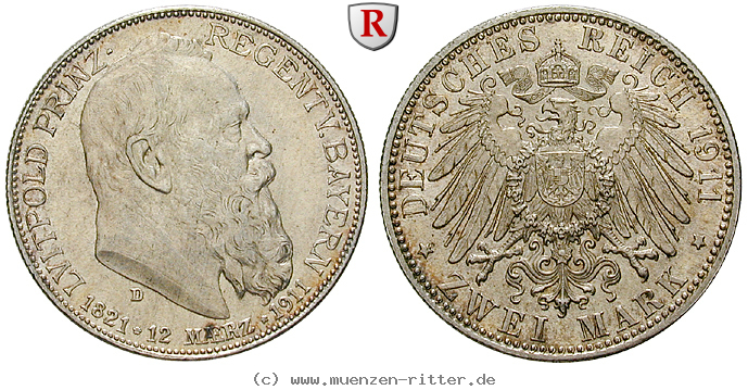 Klicken Sie auf das Bild um es auf Ihrem Rechner zu speichern deutsches-kaiserreich-luitpold-prinzregent-2-mark/22808.jpg