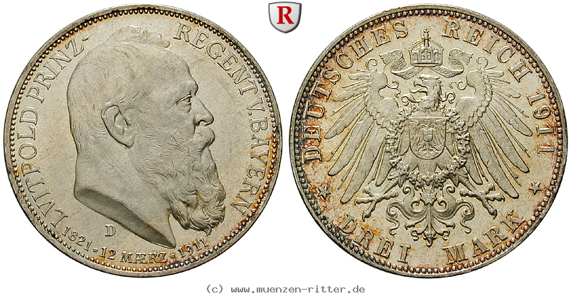 Klicken Sie auf das Bild um es auf Ihrem Rechner zu speichern deutsches-kaiserreich-luitpold-prinzregent-3-mark/101656.jpg