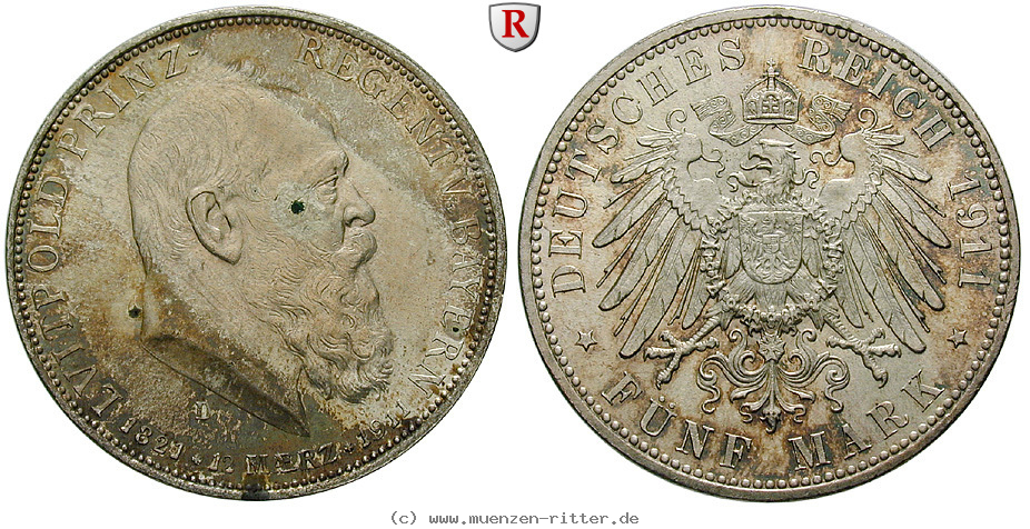 deutsches-kaiserreich-luitpold-prinzregent-5-mark/89572.jpg