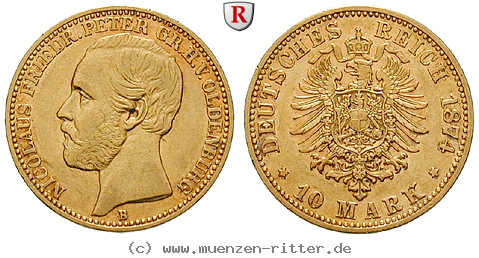 Klicken Sie auf das Bild um es auf Ihrem Rechner zu speichern deutsches-kaiserreich-nicolaus-friedrich-peter-10-mark/33124.jpg