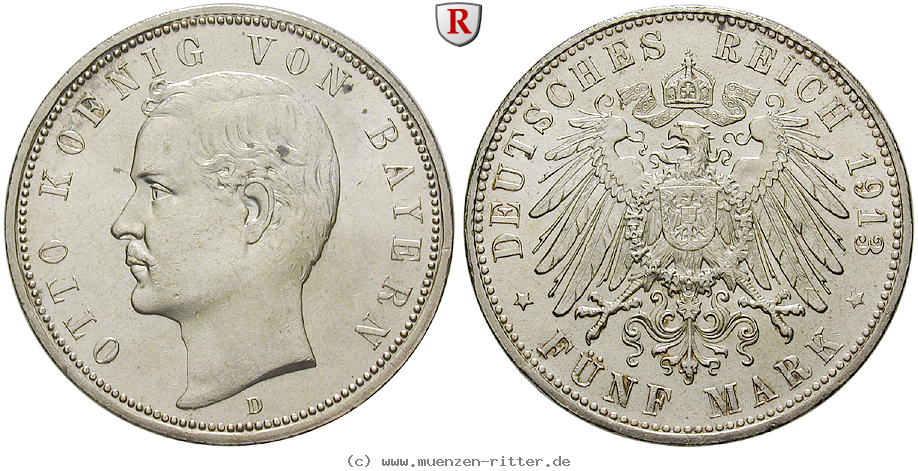 Klicken Sie auf das Bild um es auf Ihrem Rechner zu speichern deutsches-kaiserreich-otto-5-mark/11686.jpg