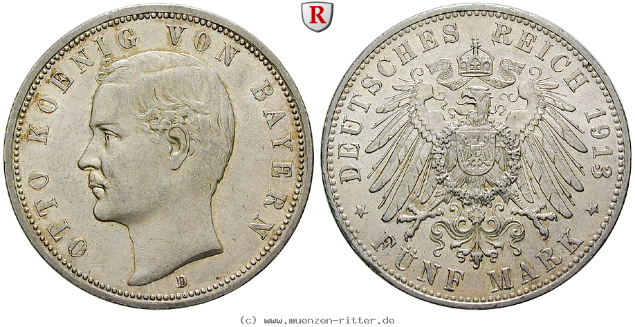 Klicken Sie auf das Bild um es auf Ihrem Rechner zu speichern deutsches-kaiserreich-otto-5-mark/26639.jpg