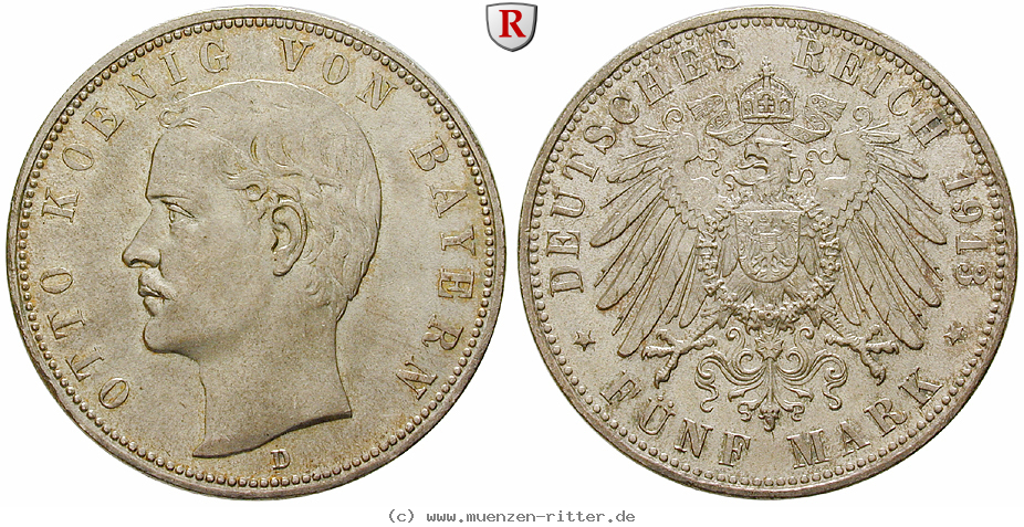 Klicken Sie auf das Bild um es auf Ihrem Rechner zu speichern deutsches-kaiserreich-otto-5-mark/54761.jpg