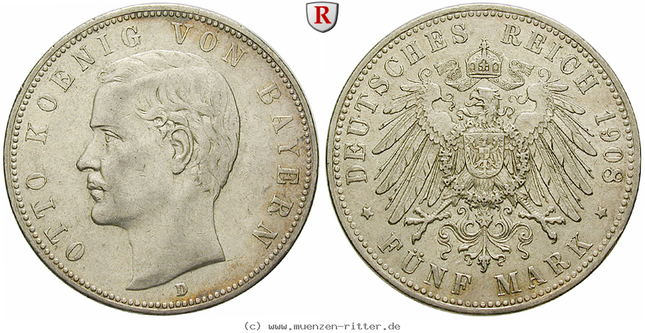 Klicken Sie auf das Bild um es auf Ihrem Rechner zu speichern deutsches-kaiserreich-otto-5-mark/55466.jpg