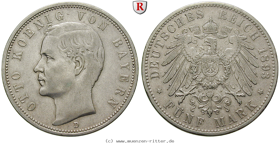 Klicken Sie auf das Bild um es auf Ihrem Rechner zu speichern deutsches-kaiserreich-otto-5-mark/58664.jpg