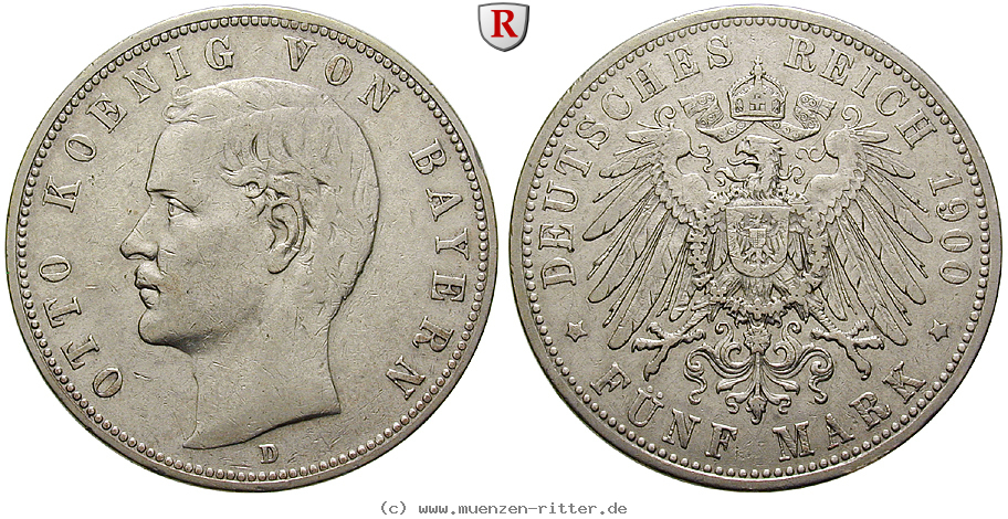 Klicken Sie auf das Bild um es auf Ihrem Rechner zu speichern deutsches-kaiserreich-otto-5-mark/84776.jpg