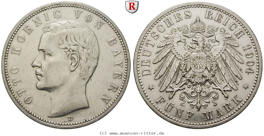Klicken Sie auf das Bild um es auf Ihrem Rechner zu speichern deutsches-kaiserreich-otto-5-mark/84777.jpg