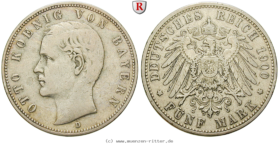 Klicken Sie auf das Bild um es auf Ihrem Rechner zu speichern deutsches-kaiserreich-otto-5-mark/ejae9317.jpg