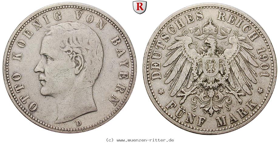 Klicken Sie auf das Bild um es auf Ihrem Rechner zu speichern deutsches-kaiserreich-otto-5-mark/ejae9318.jpg