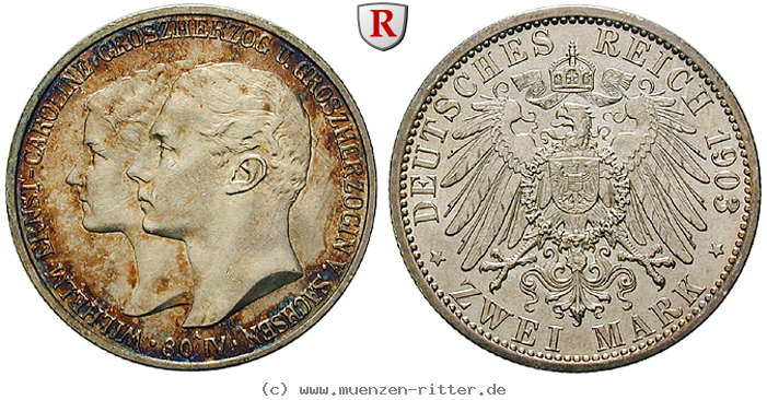 Klicken Sie auf das Bild um es auf Ihrem Rechner zu speichern deutsches-kaiserreich-wilhelm-ernst-2-mark/101625.jpg