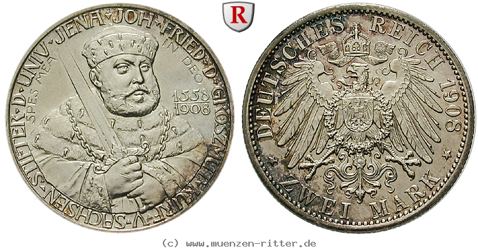Klicken Sie auf das Bild um es auf Ihrem Rechner zu speichern deutsches-kaiserreich-wilhelm-ernst-2-mark/101701.jpg