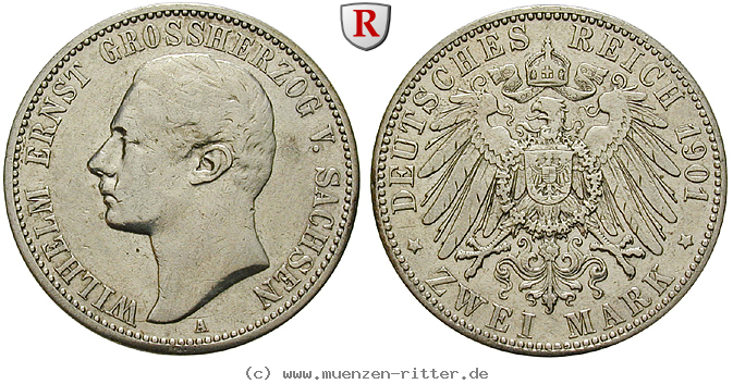 deutsches-kaiserreich-wilhelm-ernst-2-mark/102846.jpg