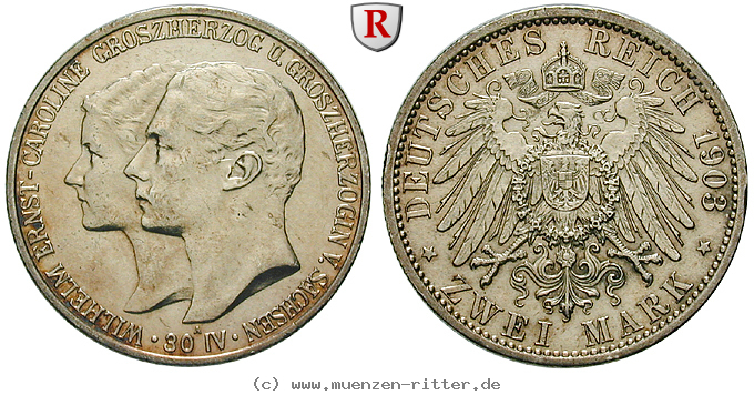 Klicken Sie auf das Bild um es auf Ihrem Rechner zu speichern deutsches-kaiserreich-wilhelm-ernst-2-mark/57194.jpg